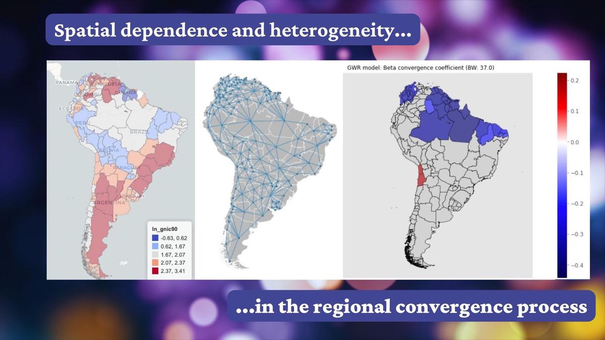 Disparidades económicas y sociales entre las regiones subnacionales de Sudamérica: un enfoque de convergencia espacial
