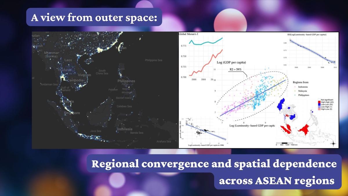 ASEANのサブナショナル地域にまたがる地域収束と空間的依存：衛星夜間光データからの証拠