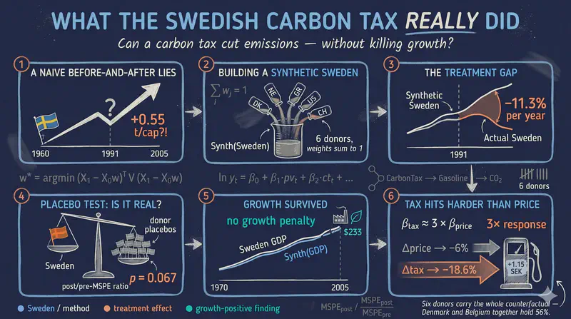 Carbon Taxes and CO2 Emissions: A Synthetic-Control Analysis in Python